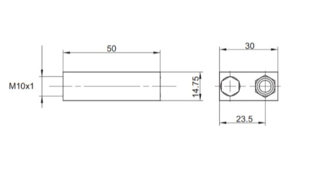 Sekcja robocza rozdzielacza MX-F 45 środkowa