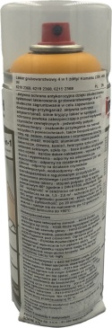 Farba w sprayu do maszyn Komatsu – 400 ml (kolor żółty)