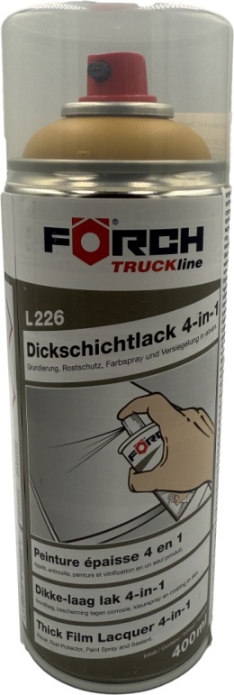 Farba w sprayu do maszyn CAT – 400 ml (kolor żółty)