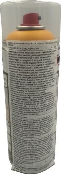 Farba w sprayu do maszyn Volvo – 400 ml (kolor żółty)