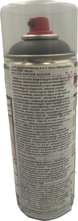 Farba w sprayu do maszyn Volvo – 400 ml (kolor szary)