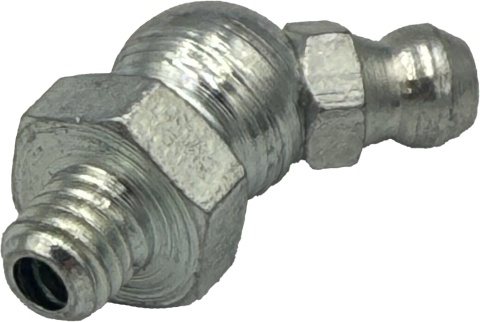 Smarowniczka / kalamitka kątowa 45° M6x1