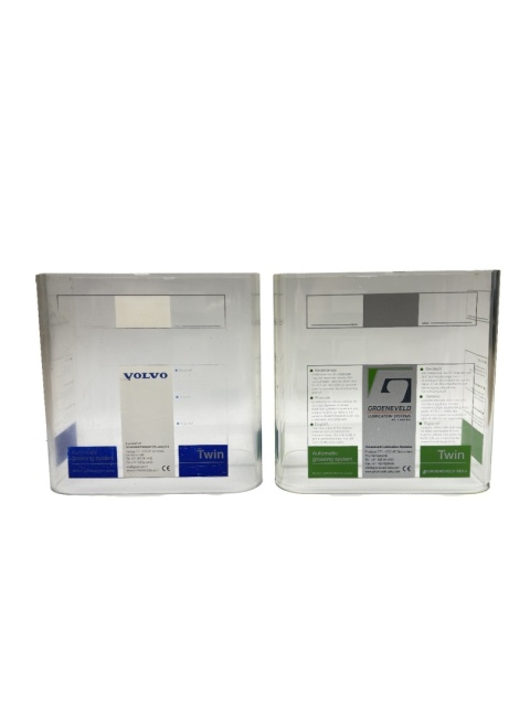 Zbiornik na smar prostokątny 3kg do pomp Groeneveld OnePlus / Twin / SingleLine / TriPlus