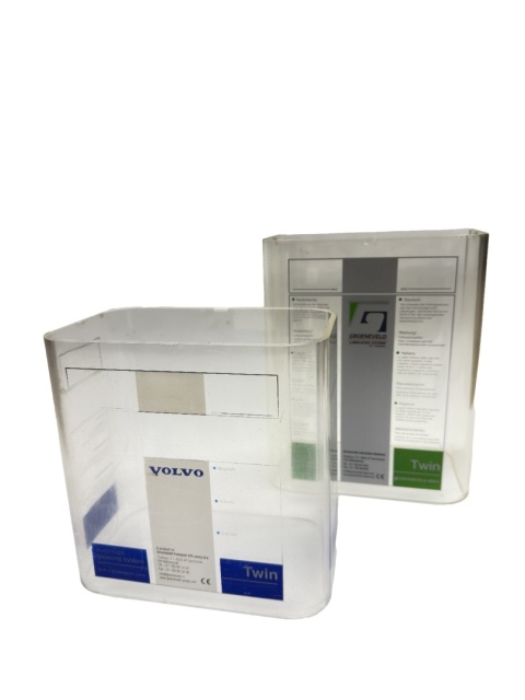 Zbiornik na smar prostokątny 3kg do pomp Groeneveld OnePlus / Twin / SingleLine / TriPlus