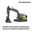 Zestaw centralnego smarowania GRACO do koparek gąsienicowych