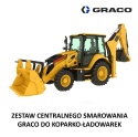 Zestaw centralnego smarowania GRACO do koparko-ładowarek