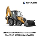 Zestaw centralnego smarowania GRACO do koparko-ładowarek