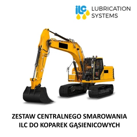Zestaw centralnego smarowania ILC do koparek gąsienicowych
