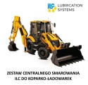 Zestaw centralnego smarowania ILC do koparko-ładowarek