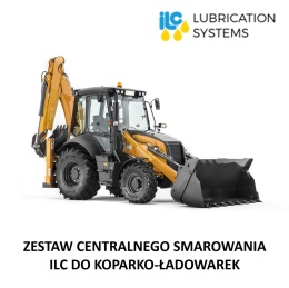 Zestaw centralnego smarowania ILC do koparko-ładowarek