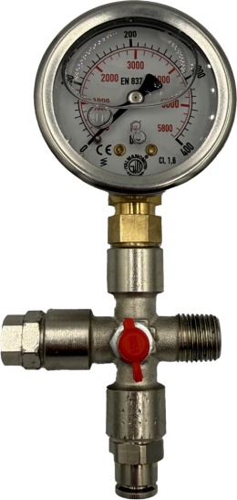 Zestaw zaworu bezpieczenstwa z manometren do pomiaru ciśnienia - CIAPONI