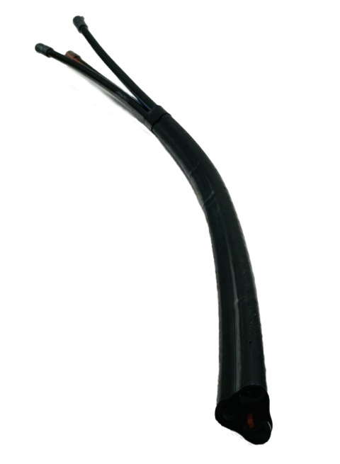 Przewód tekalan 6x1,5mm (L=10m) 82Bar ze smarem / potrójny / czarny+czerwony+niebieski