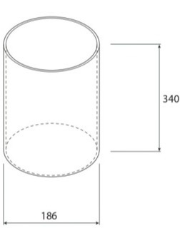 Zbiornik na smar okrągły 8kg do pomp Groeneveld Twin / TriPlus / SingleLine (ZAMIENNIK)