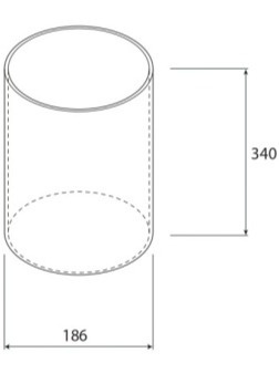 Zbiornik na smar okrągły 8kg do pomp Groeneveld Twin / TriPlus / SingleLine