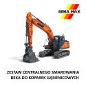 Zestaw centralnego smarowania BEKA do koparek gąsienicowych