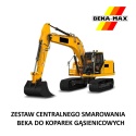 Zestaw centralnego smarowania BEKA do koparek gąsienicowych