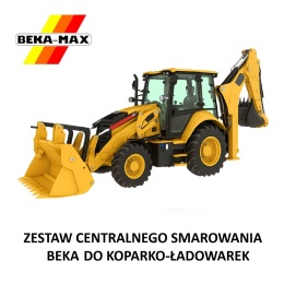 Zestaw centralnego smarowania BEKA do koparko-ładowarek