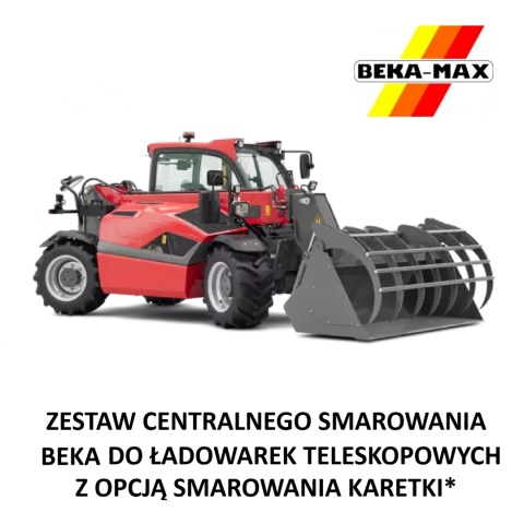 Zestaw centralnego smarowania BEKA do ładowarek teleskopowych