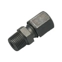 Złączka prosta R1/8" NPT - 6mm (korpus/pierścień/nakrętka)